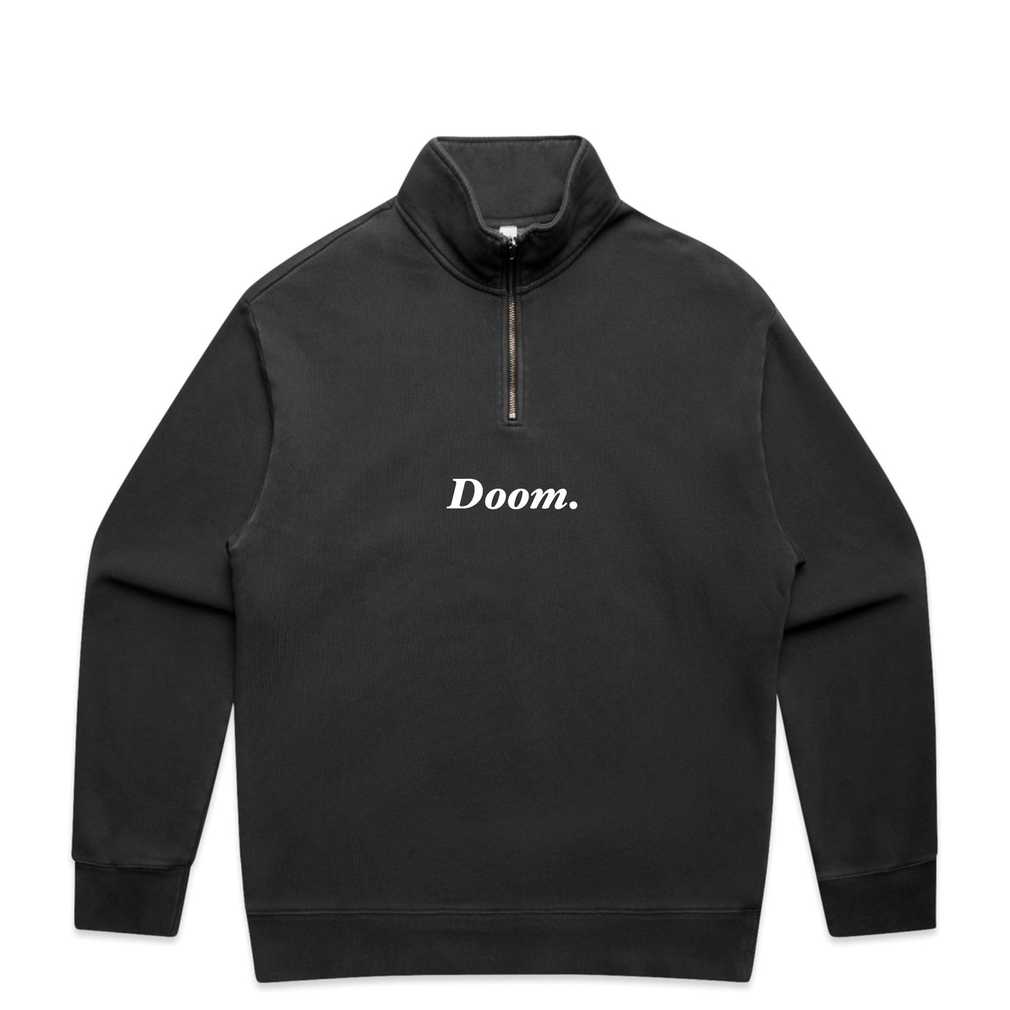Core 1/4 Zip - Faded Black.
