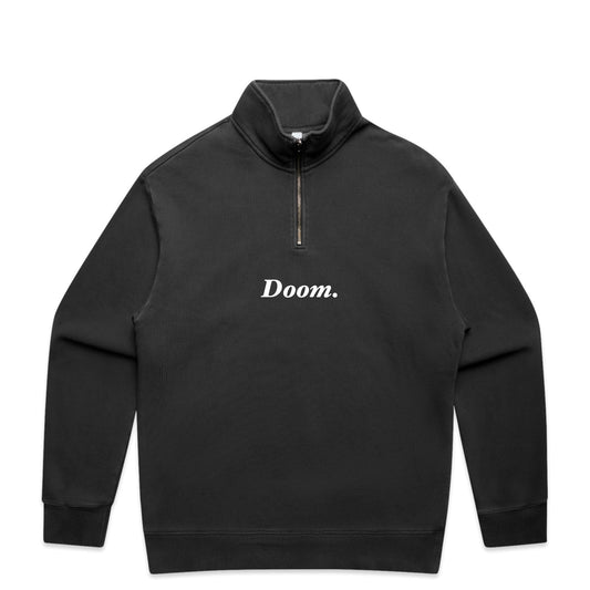 Core 1/4 Zip - Faded Black.