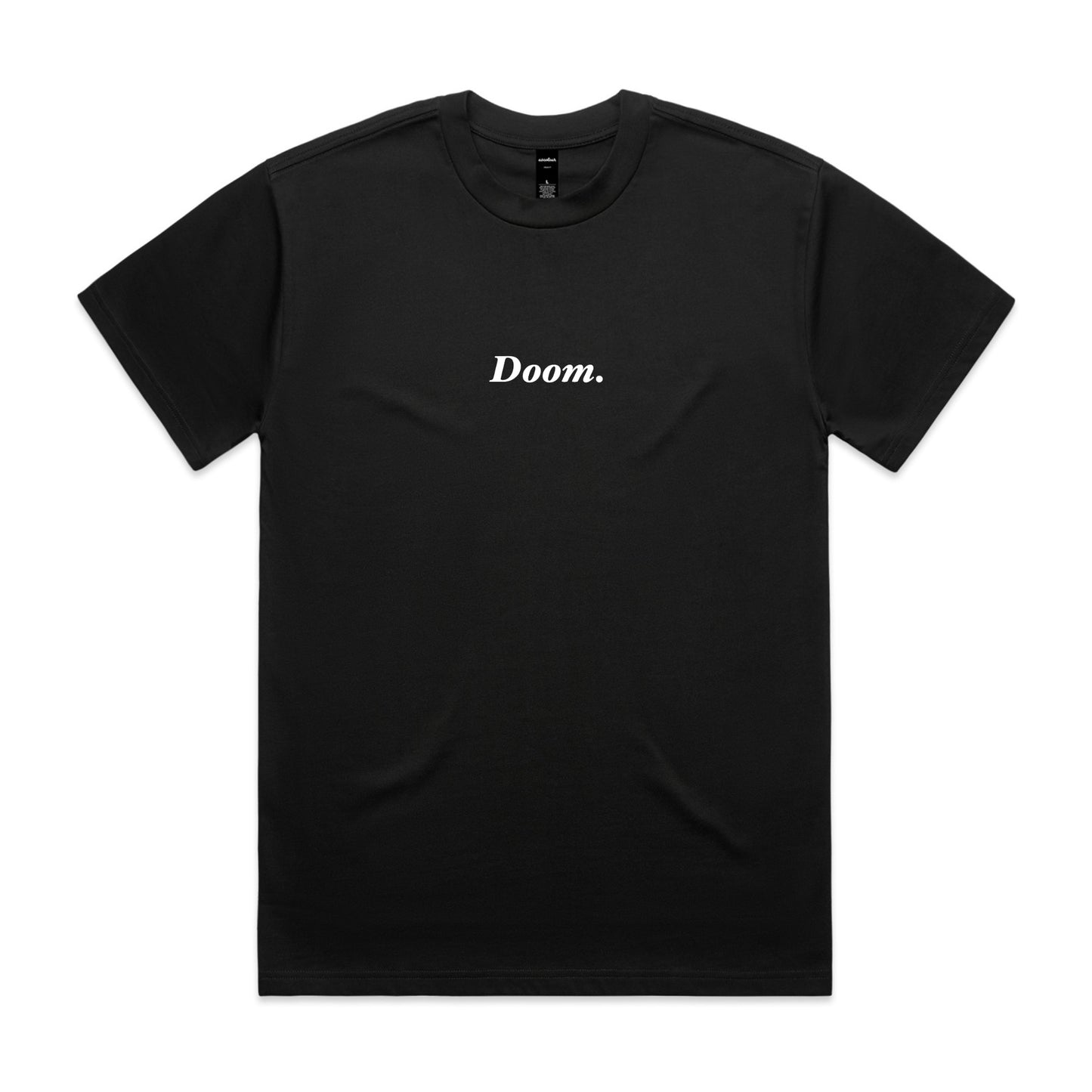 Core Oversized Heavyweight Tee – Black