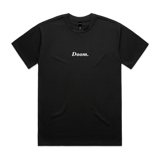 Core Oversized Heavyweight Tee – Black